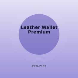 Portefeuille en cuir Premium